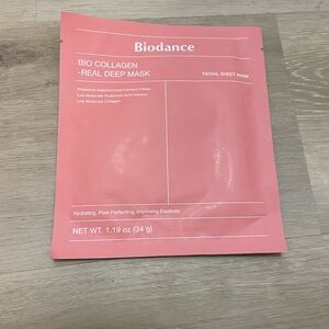 Pink Bio Collagen Facial Sheet Mask